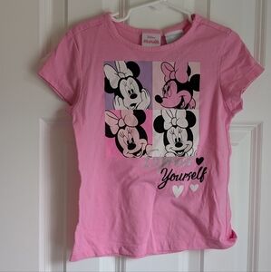Minnie Mouse Girls T Shirt Size 5